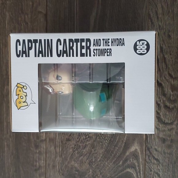 WHAT IF...? Captain Carter and the Hydra Stomper Funko Pop #885 - Marvel - Picture 3 of 7